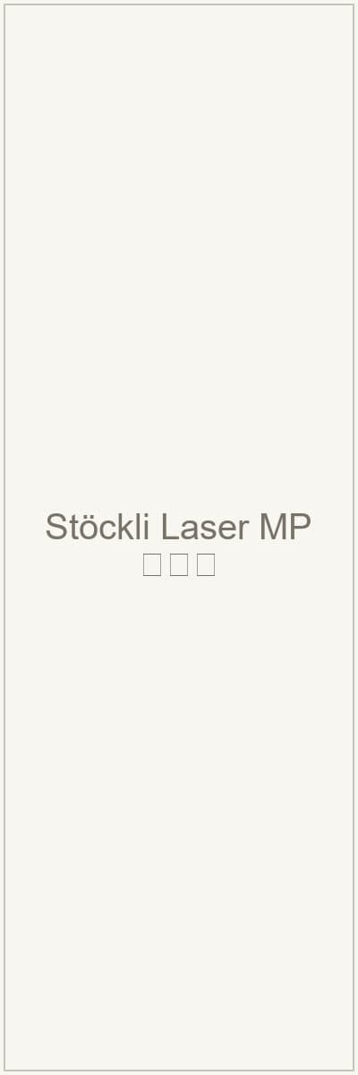 Stöckli Laser MP 板面 · 招牌 chevron 涂装